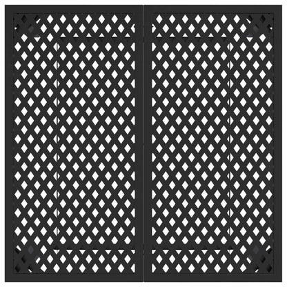 Outdoor Furniture Set 3 pcs Anthracite Steel