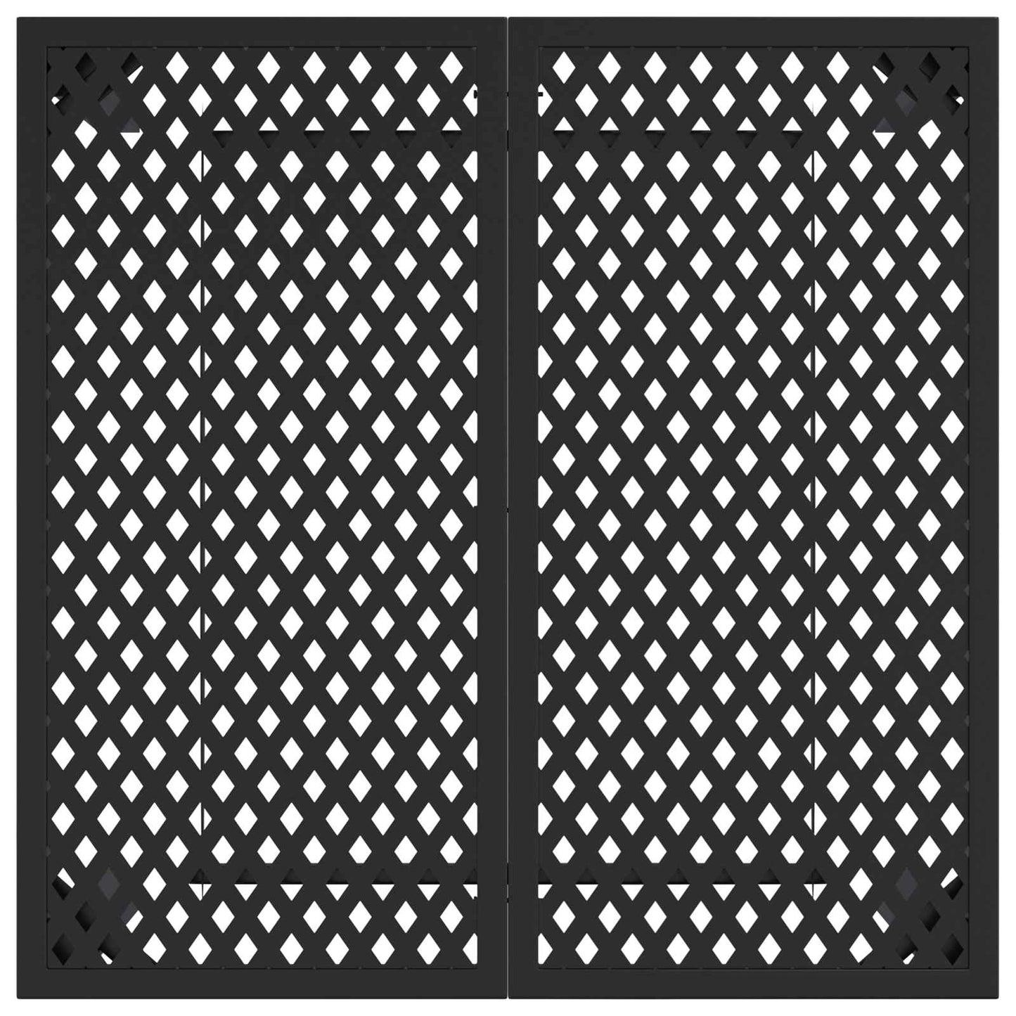 Outdoor Furniture Set 3 pcs Anthracite Steel