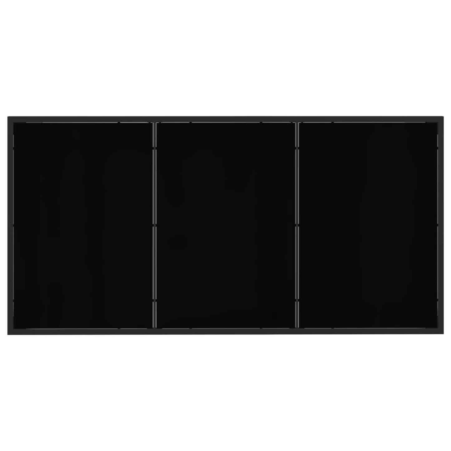 Outdoor Furniture Set 5 pcs Black and Anthracite Textilene