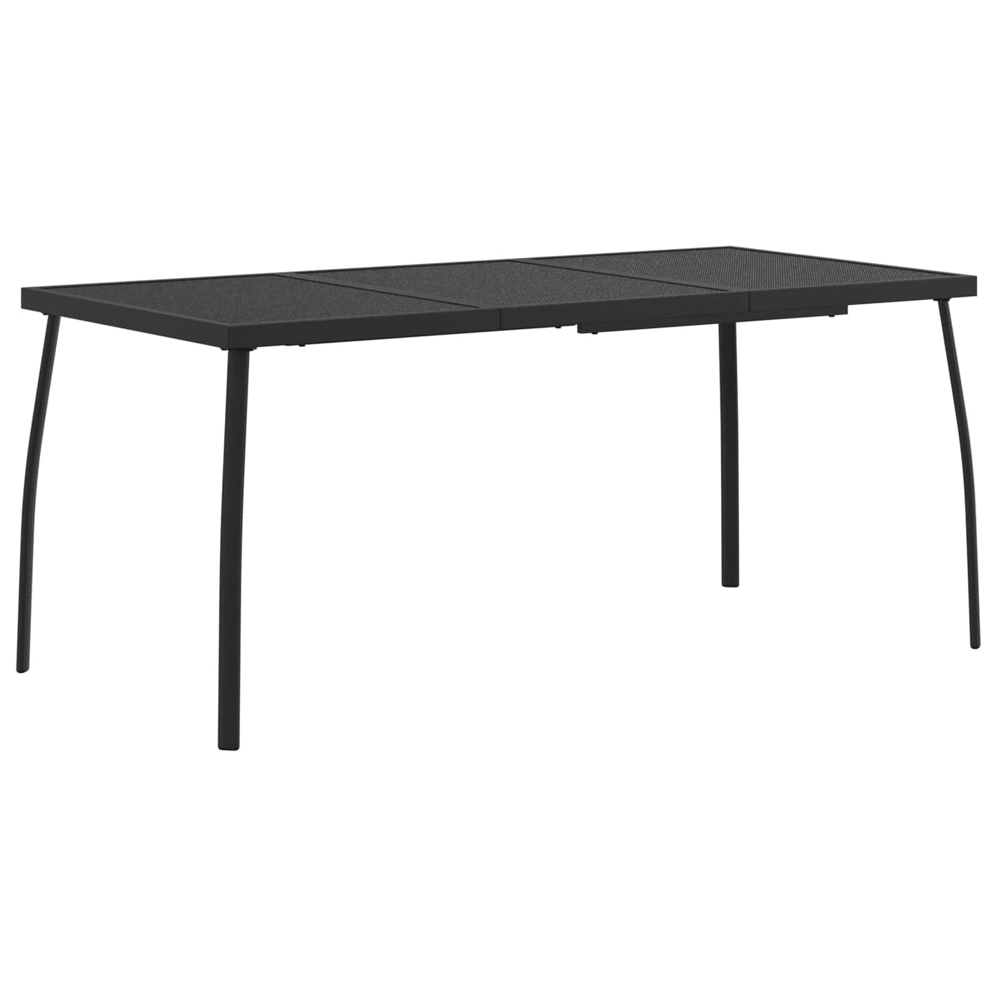 Outdoor Furniture Set Folding 7 pcs Anthracite Iron and Steel