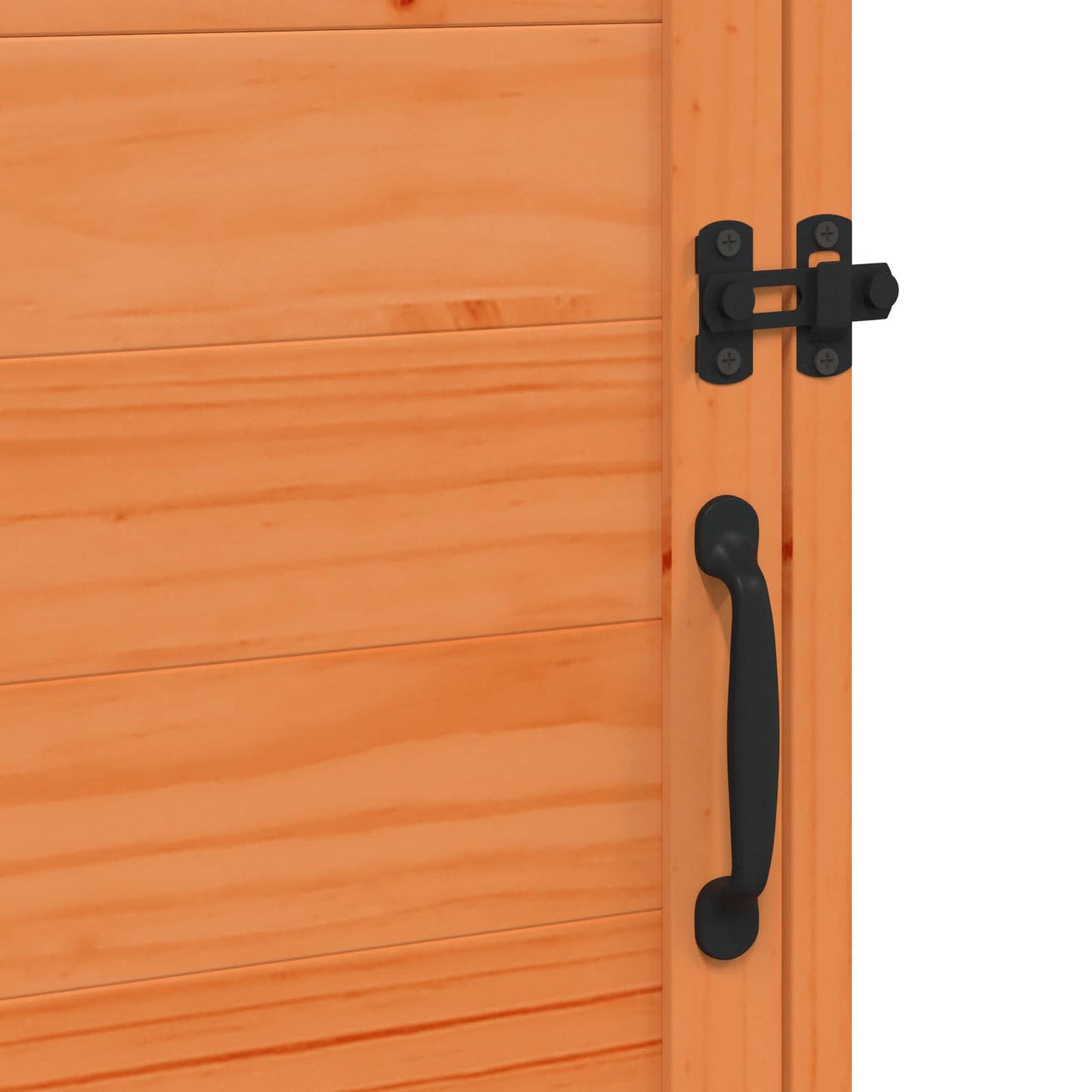 Garden Shed with Roof Brown 59 x 56 x 113.5 cm Solid Fir Wood