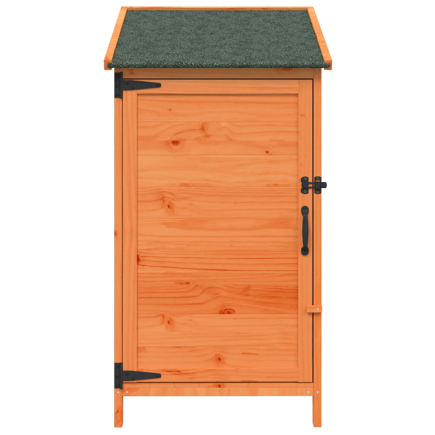 Garden Shed with Roof Brown 59 x 56 x 113.5 cm Solid Fir Wood