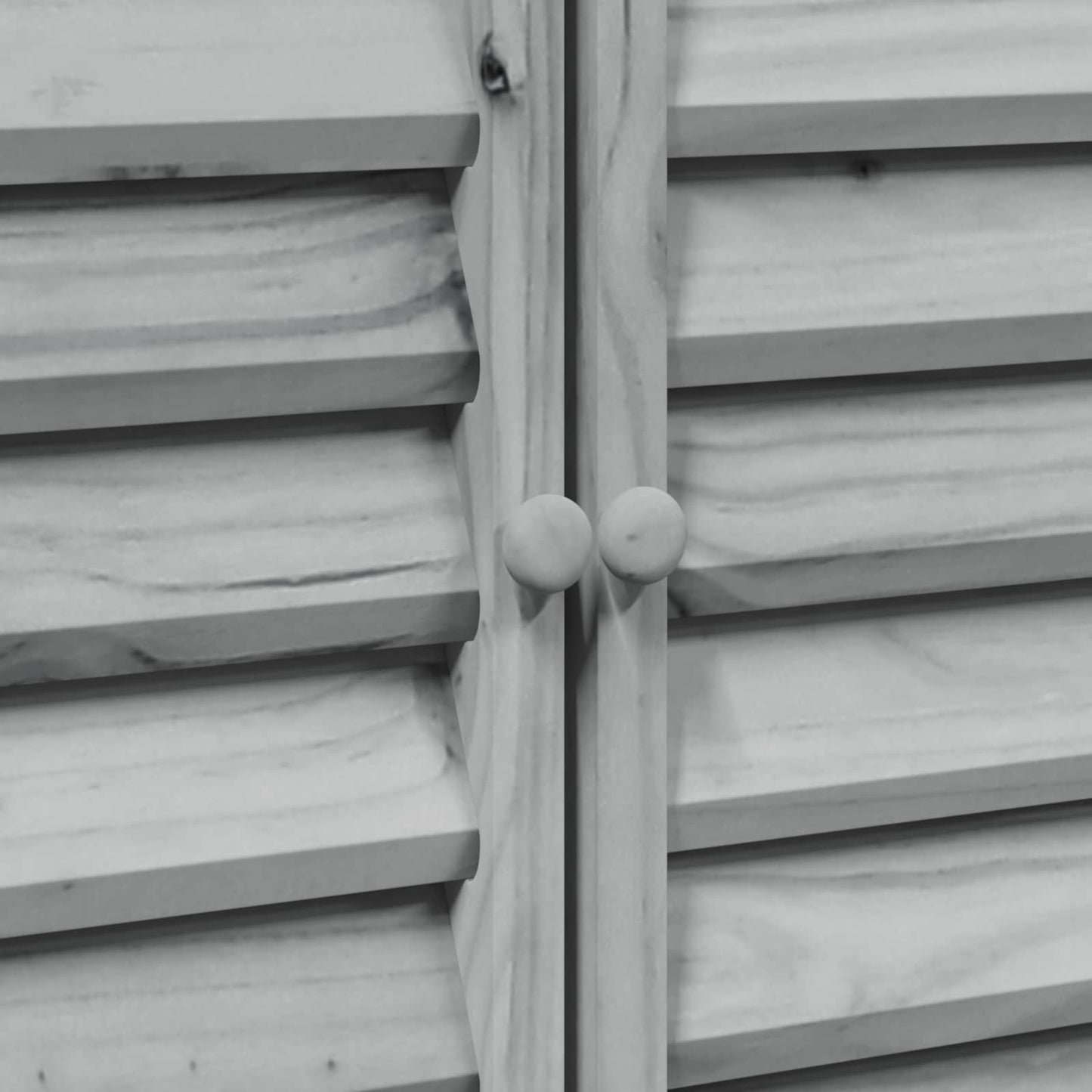 Garden Shed with Roof Grey 106 x 56 x 113.5 cm Solid Fir Wood