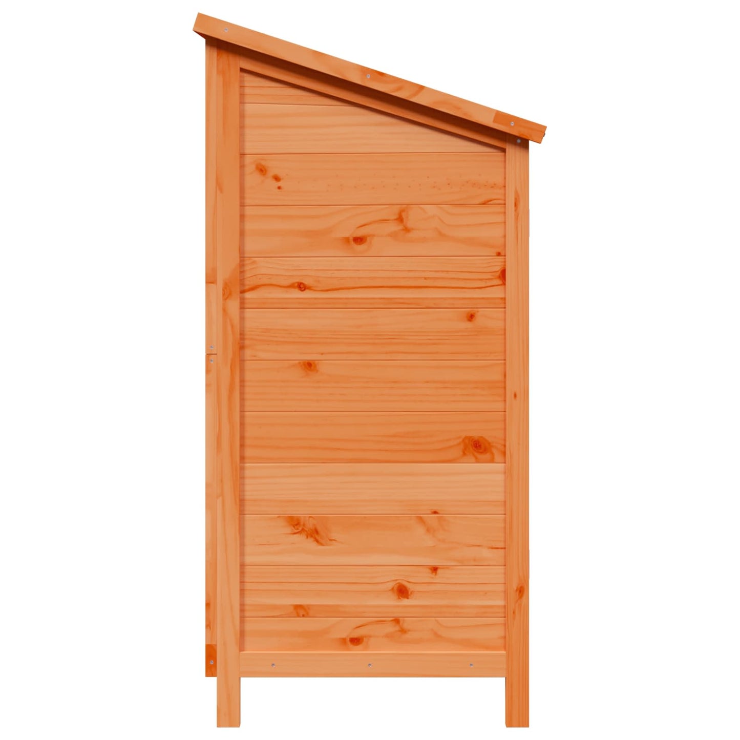 Garden Shed with Roof Brown 106 x 56 x 113.5 cm Solid Fir Wood