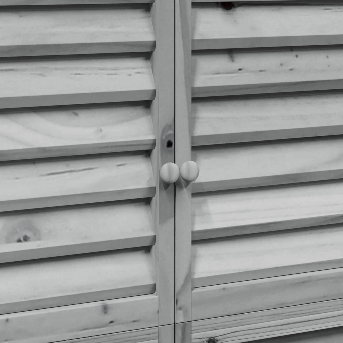 Garden Shed with Roof Grey 106 x 56 x 176.5 cm Solid Fir Wood