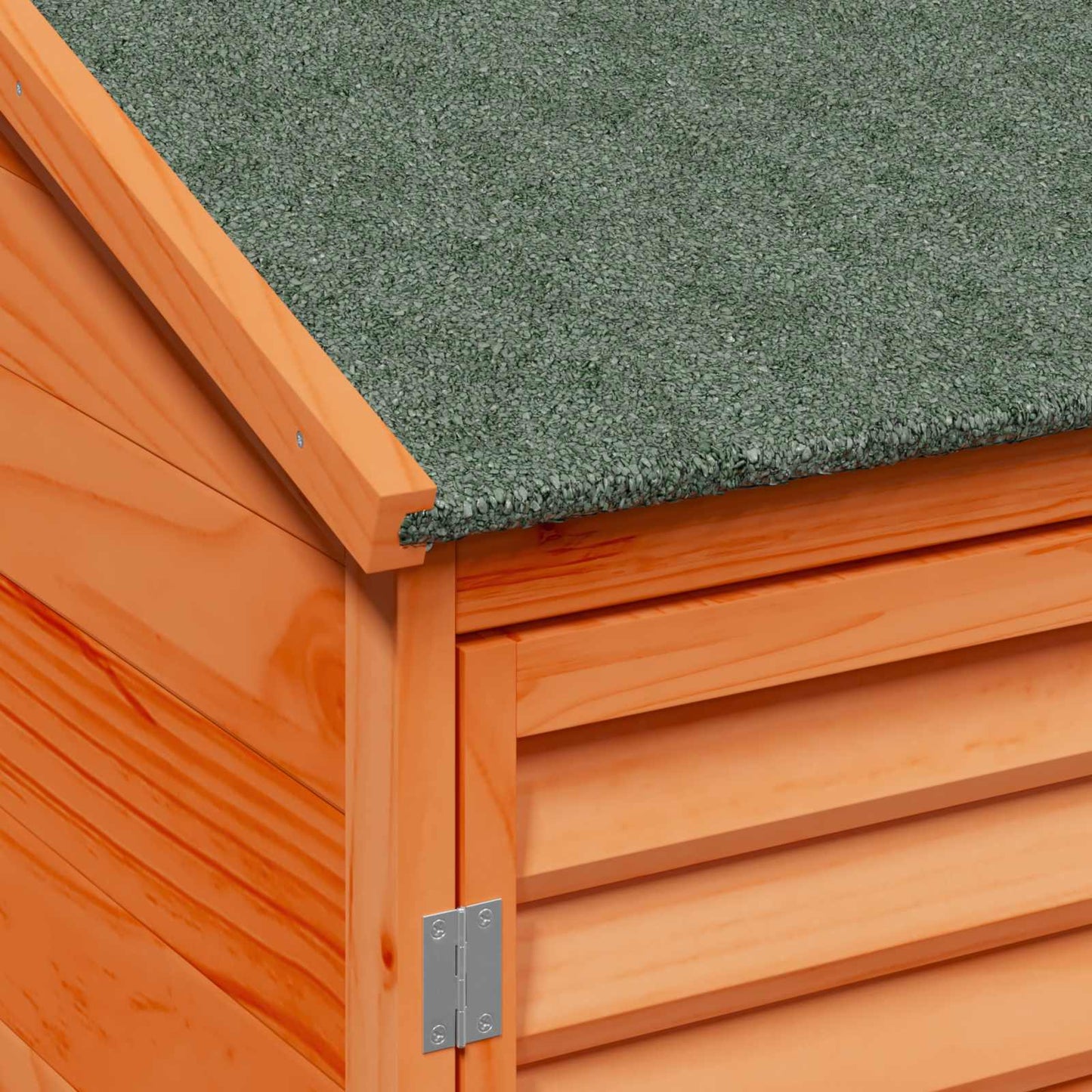 Garden Shed Brown 106 x 56 x 176.5 cm Solid Fir Wood