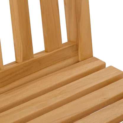Outdoor Bar Set 3 pcs Untreated Solid Teak Wood