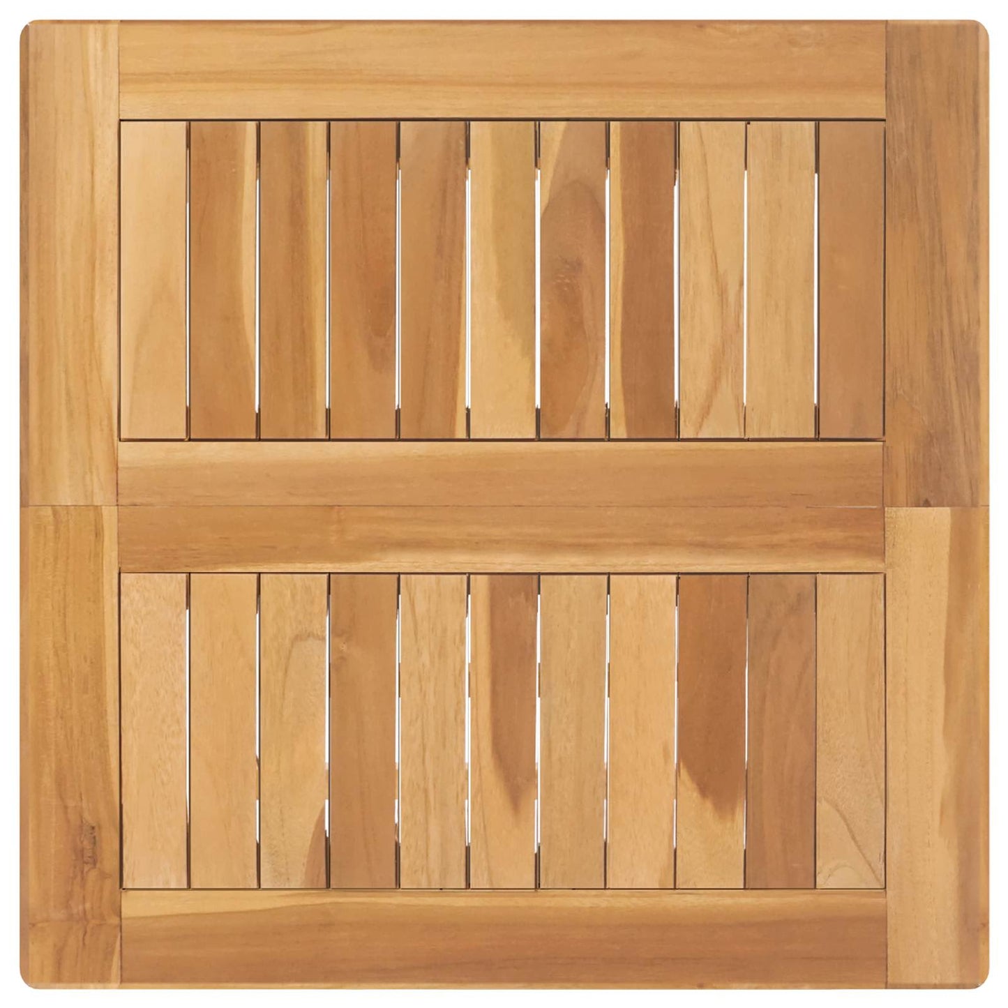 Outdoor Bar Set 3 pcs Untreated Solid Teak Wood