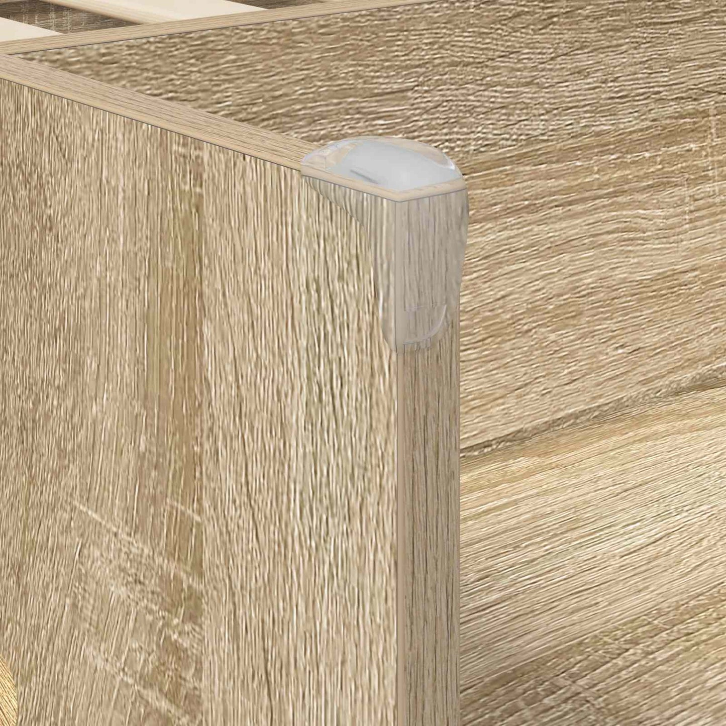 Kids'Bed Frame with Storage Sonoma Oak 90 x 200 cm