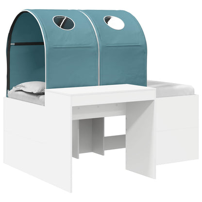 Bed with Tunnel 4 pcs Artisian Oak and Light Blue