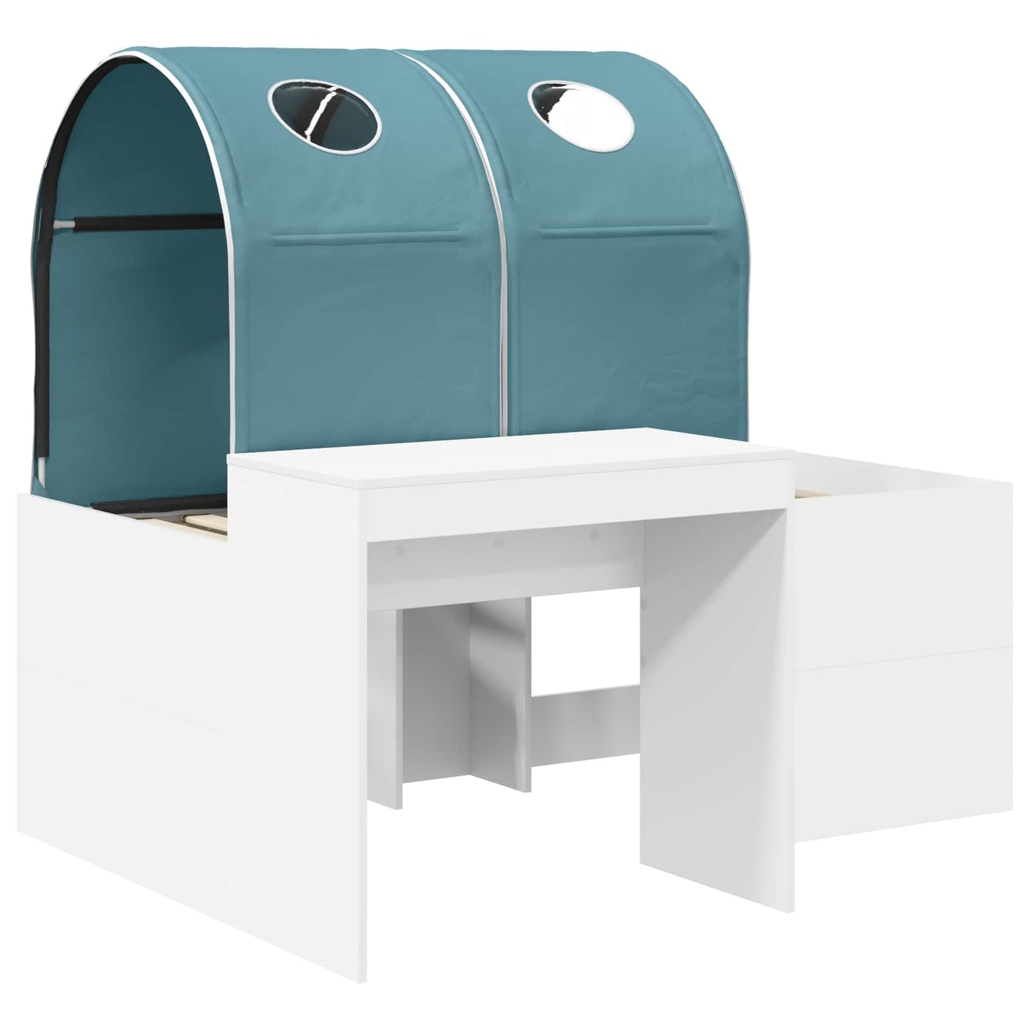 Bed with Tunnel 4 pcs Artisian Oak and Light Blue