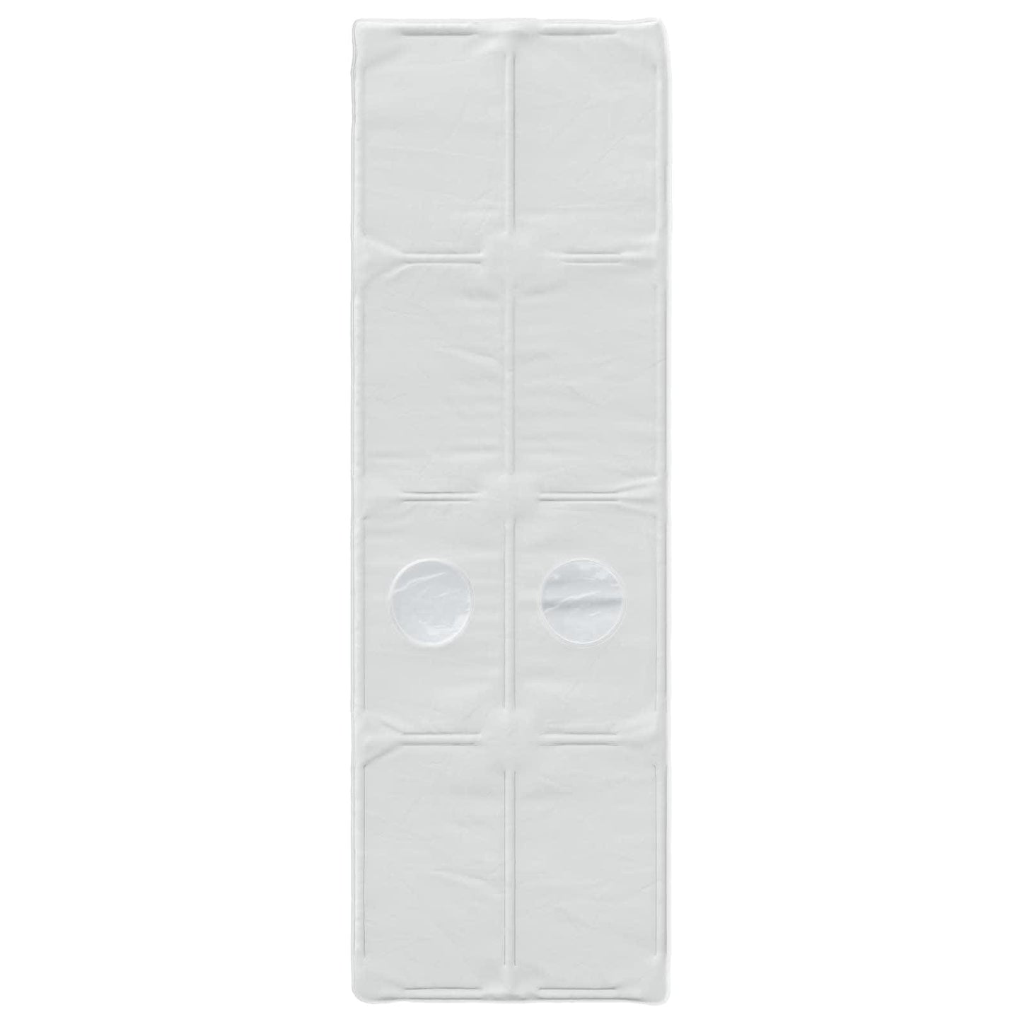 Bed Frame with Tunnel with Shelf 3 pcs White Engineered Wood