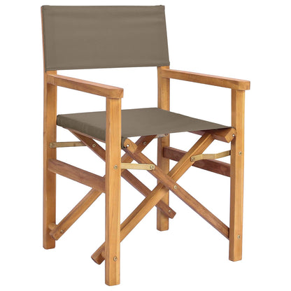 Director Chair 100% Polyester Solid-Teak
