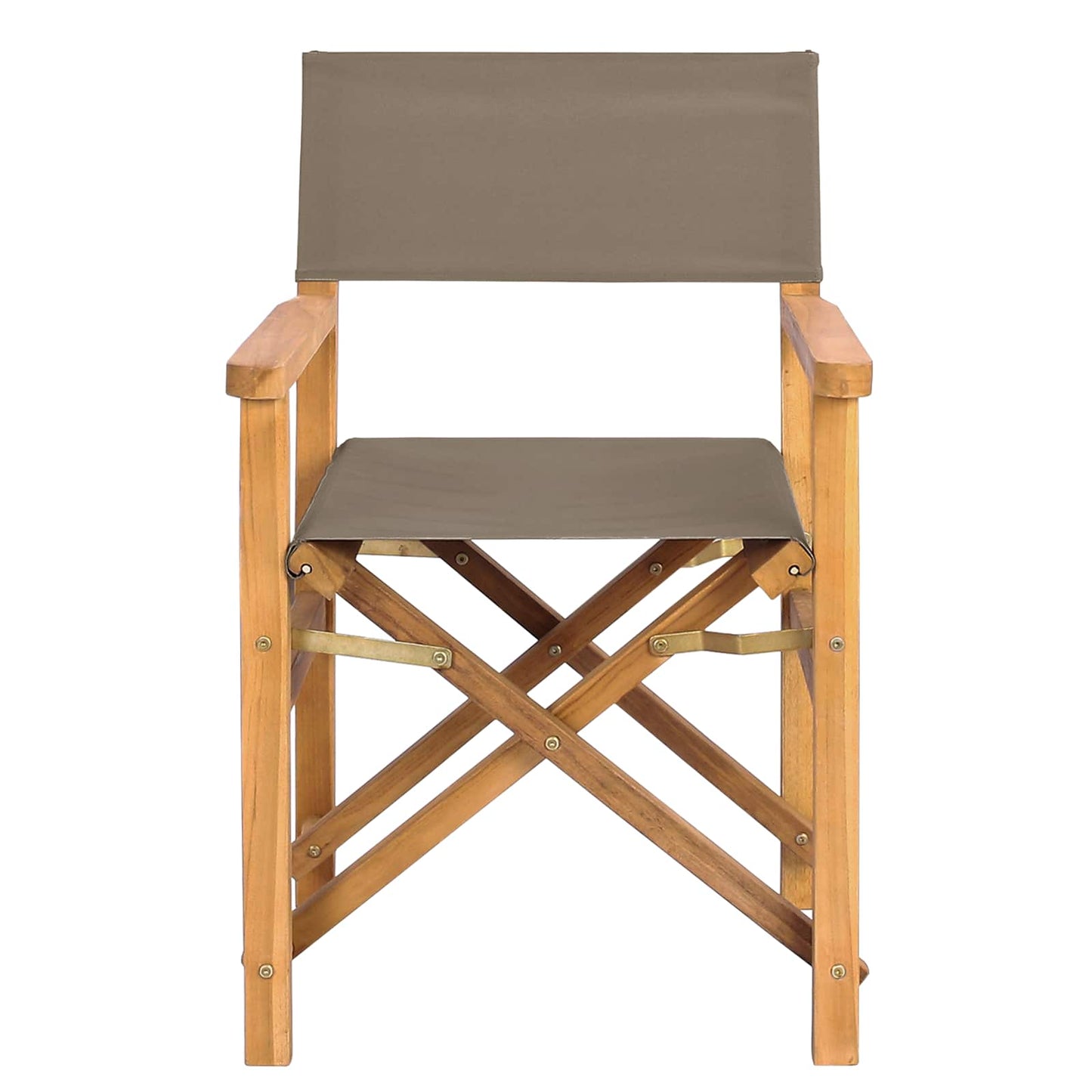 Director Chair 100% Polyester Solid-Teak