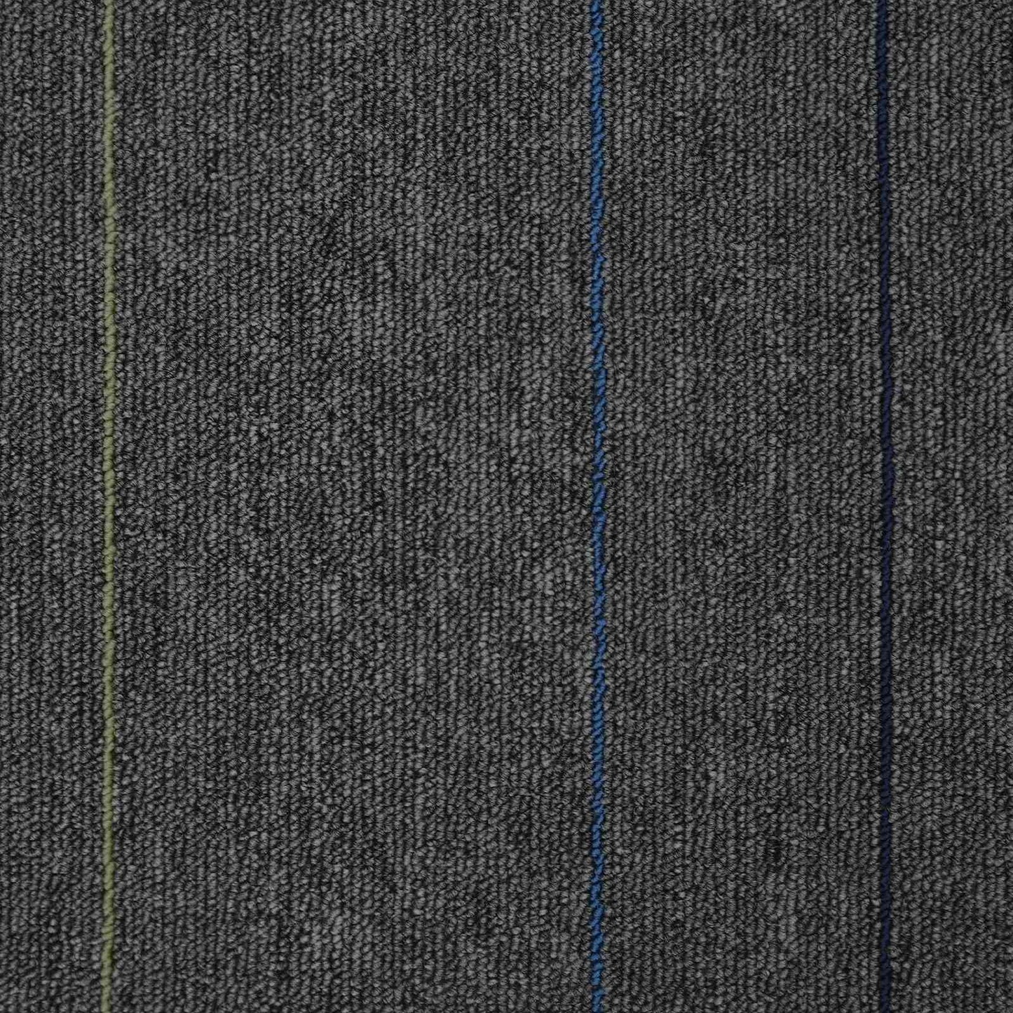 Carpet Tile Medium Grey with Stripes 50 x 50 cm 36 pcs