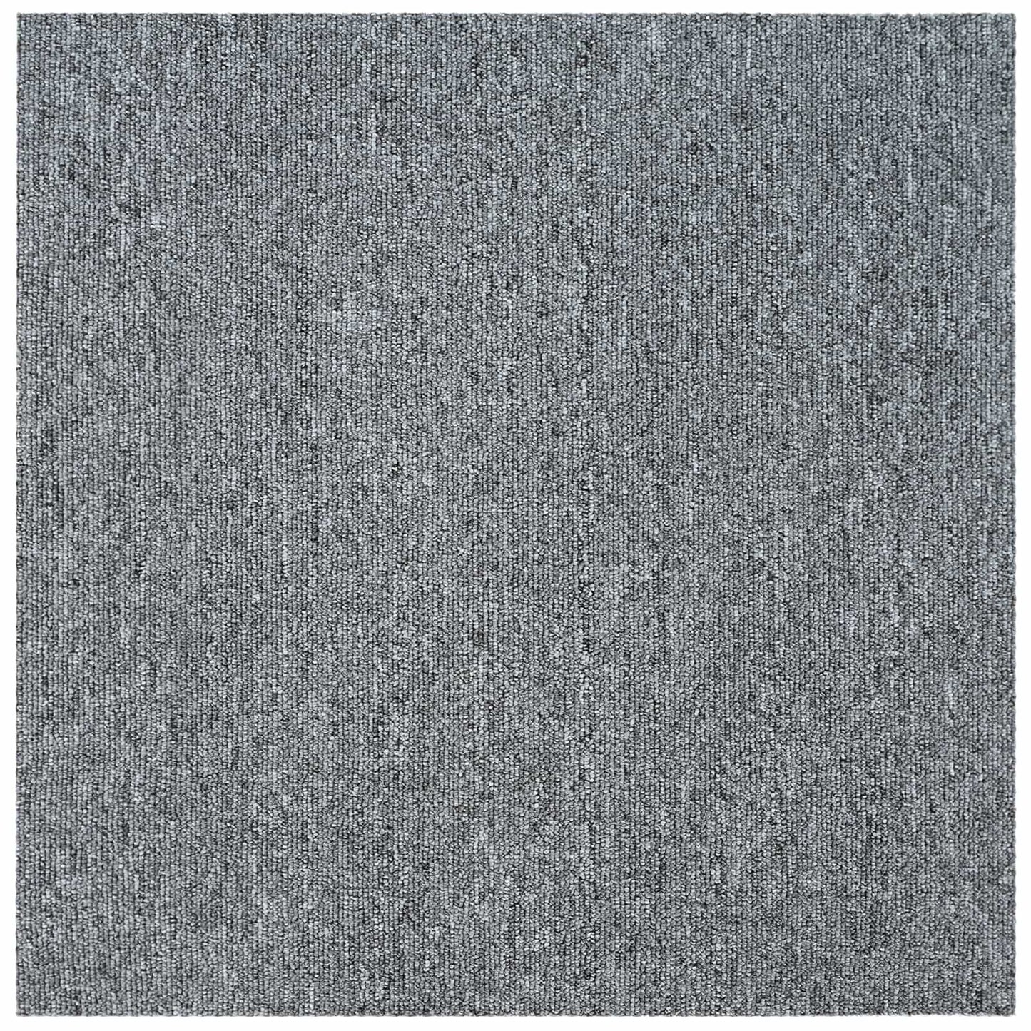 Carpet Tile Light Grey 50 x 50 cm 36 pcs PP and Bitumen