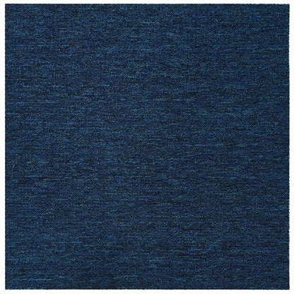 Carpet Tile Blue 50 x 50 cm 20 pcs PP and Bitumen