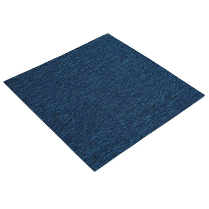 Carpet Tile Blue 50 x 50 cm 36 pcs PP and Bitumen