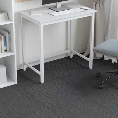 Carpet Tile Medium Grey 50 x 50 cm 20 pcs PP and Bitumen