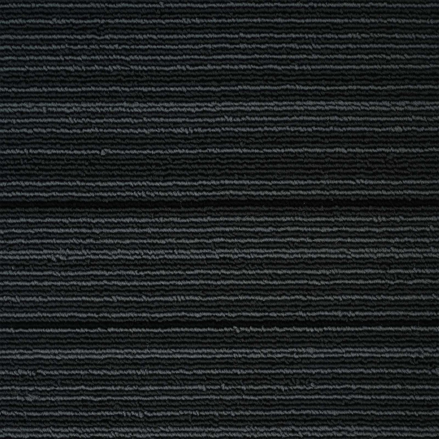 Carpet Tile Striped Light Grey 50 x 50 cm 4 pcs PP and Bitumen