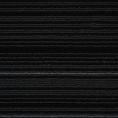 Carpet Tile Striped Dark Grey 50 x 50 cm 4 pcs PP and Bitumen