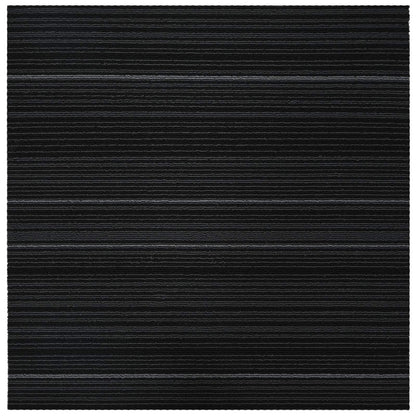 Carpet Tile Striped Dark Grey 50 x 50 cm 36 pcs PP and Bitumen