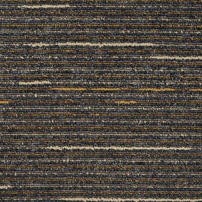 Carpet Tile Striped Light Brown 50 x 50 cm 36 pcs
