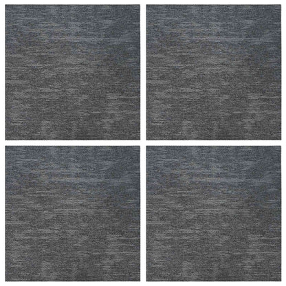 Carpet Tile Sky Grey 50 x 50 cm 4 pcs PP and Bitumen