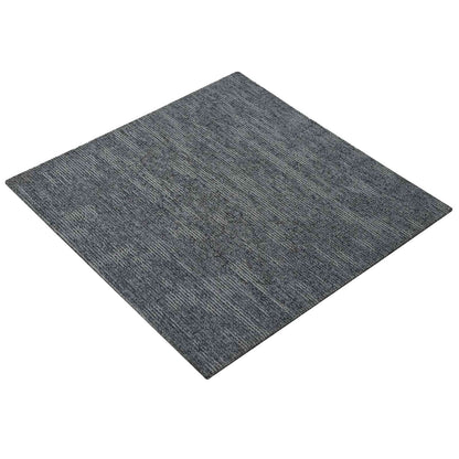Carpet Tile Sky Grey 50 x 50 cm 20 pcs PP and Bitumen