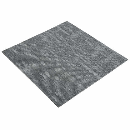Carpet Tile Concrete Grey 50 x 50 cm 36 pcs PP and Bitumen