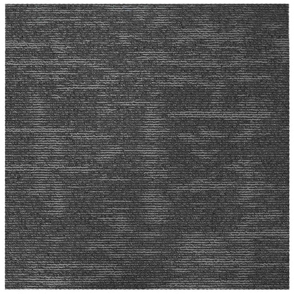 Carpet Tile Charcoal Grey 50 x 50 cm 4 pcs PP and Bitumen