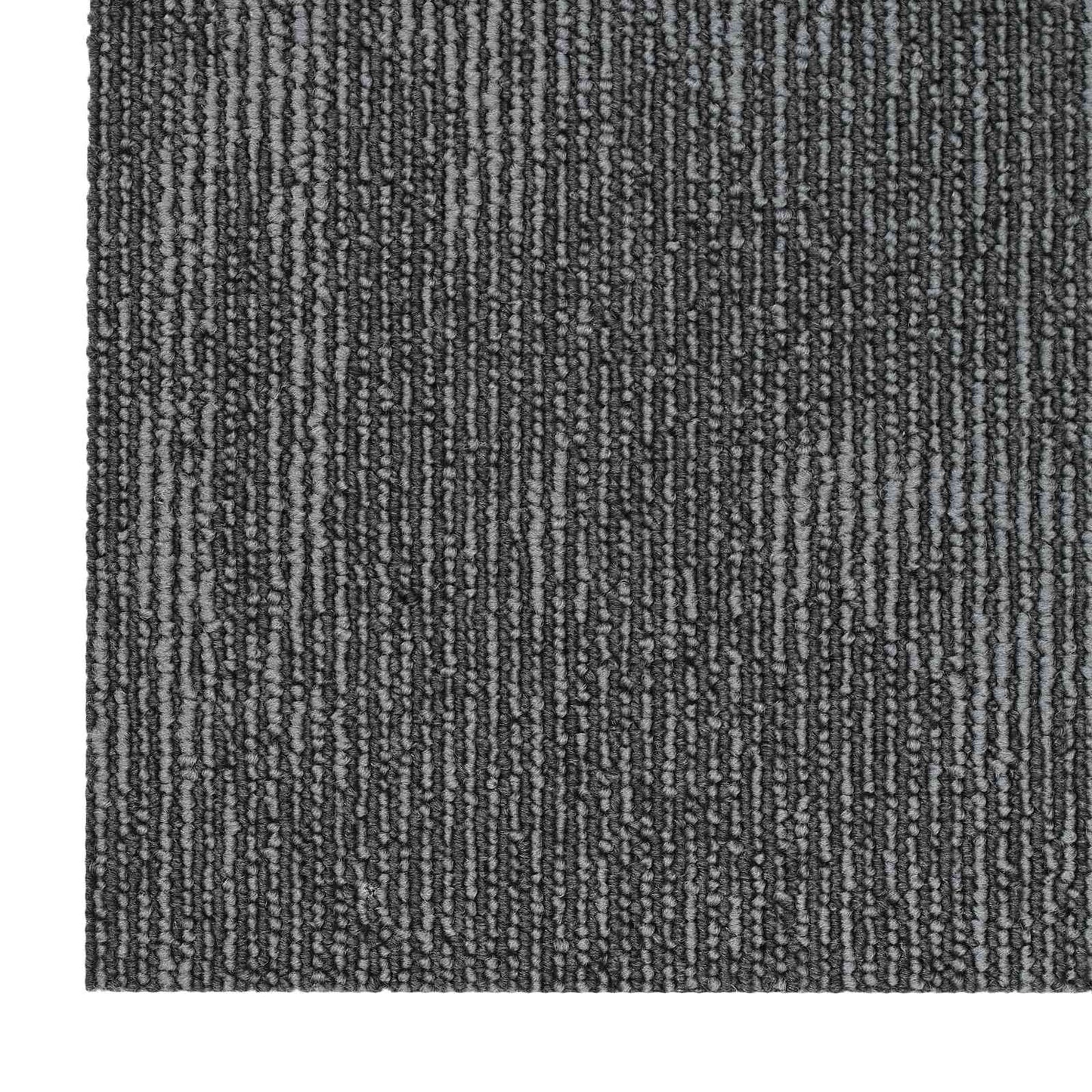 Carpet Tile Charcoal Grey 50 x 50 cm 20 pcs PP and Bitumen