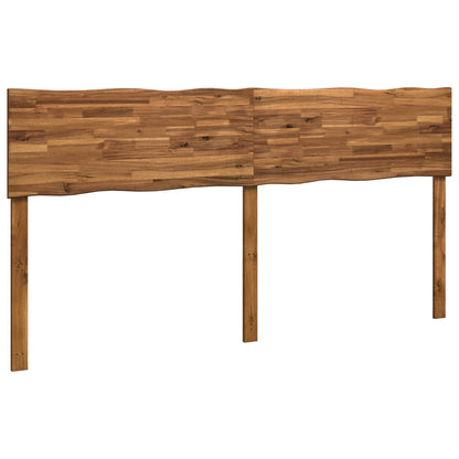 Live Edge Headboard ROSTOCK Natural 200 cm Solid Acacia Wood