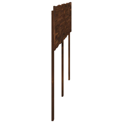 Live Edge Headboard ROSTOCK Dark Brown 180 cm Solid Acacia Wood