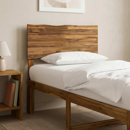 Live Edge Headboard ROSTOCK Natural 80 cm Solid Acacia Wood