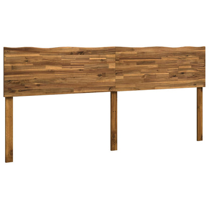 Live Edge Headboard ROSTOCK Natural 180 cm Solid Acacia Wood