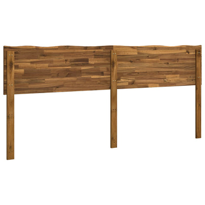 Live Edge Headboard ROSTOCK Natural 180 cm Solid Acacia Wood