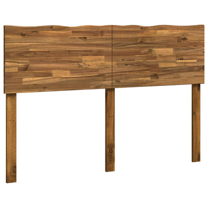 Live Edge Headboard ROSTOCK Natural 140 cm Solid Acacia Wood