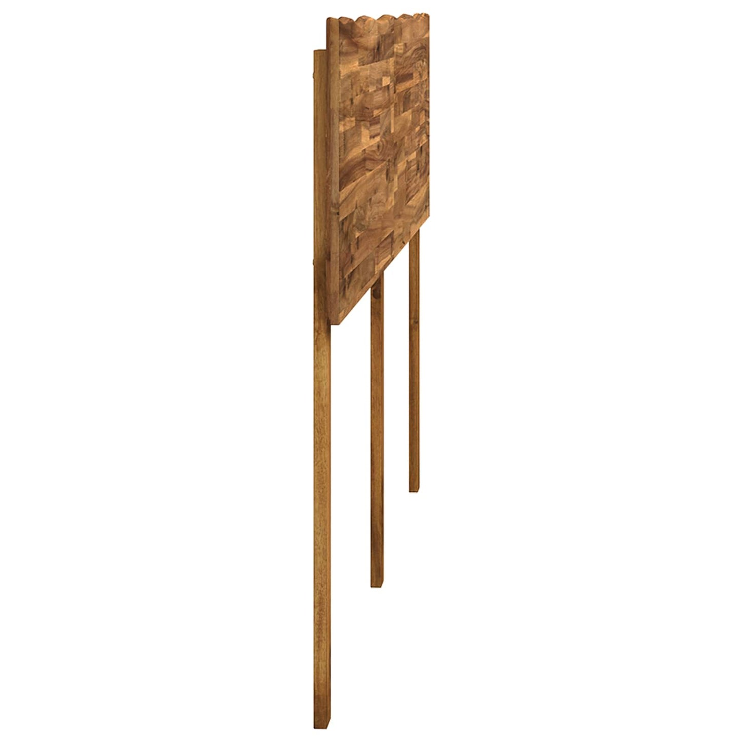 Live Edge Headboard ROSTOCK Natural 120 cm Solid Acacia Wood