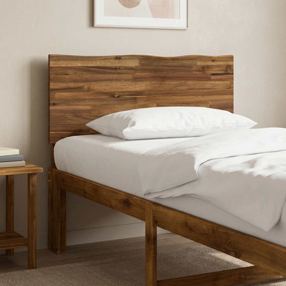 Live Edge Headboard ROSTOCK Natural 75 cm Solid Acacia Wood