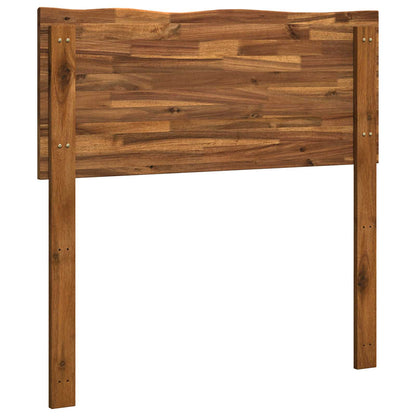 Live Edge Headboard ROSTOCK Natural 80 cm Solid Acacia Wood