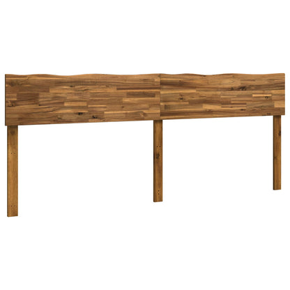 Live Edge Headboard ROSTOCK Natural 180 cm Solid Acacia Wood