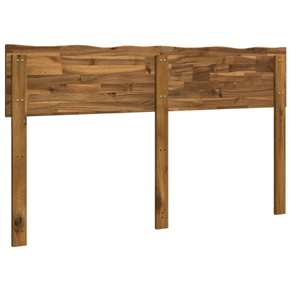 Live Edge Headboard ROSTOCK Natural 150 cm Solid Acacia Wood