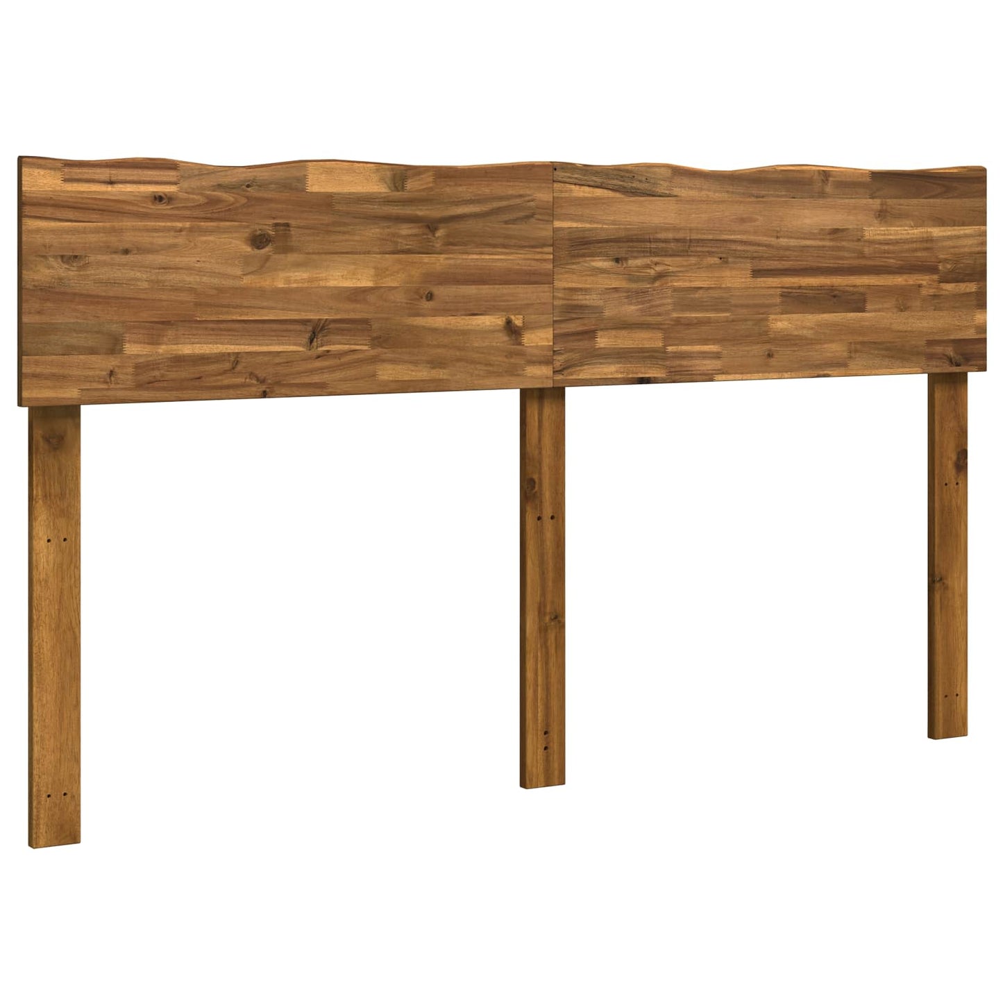 Live Edge Headboard ROSTOCK Natural 140 cm Solid Acacia Wood