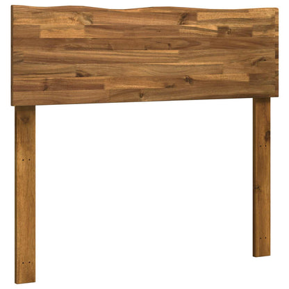 Live Edge Headboard ROSTOCK Natural 75 cm Solid Acacia Wood