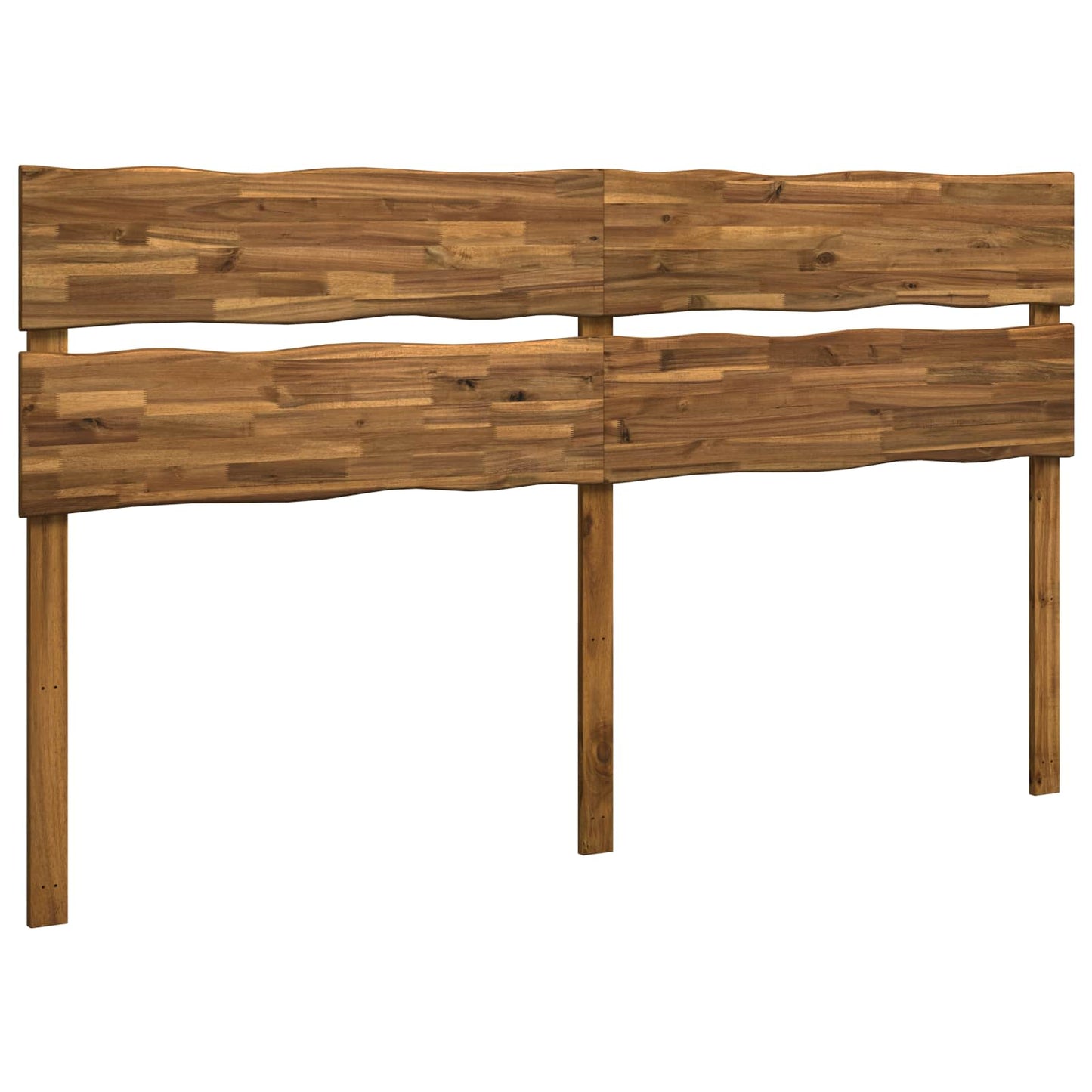 Live Edge Headboard ROSTOCK Natural 200 cm Solid Acacia Wood