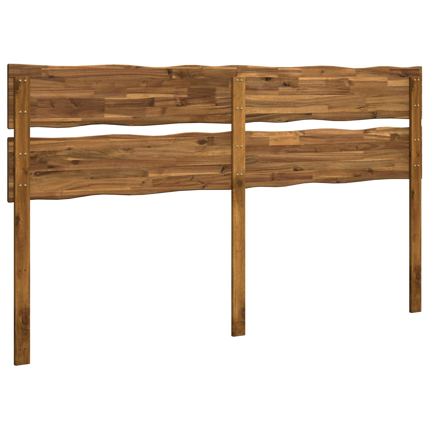 Live Edge Headboard ROSTOCK Natural 200 cm Solid Acacia Wood