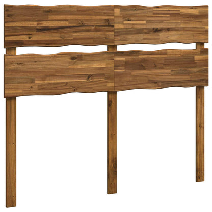 Live Edge Headboard ROSTOCK Natural 150 cm Solid Acacia Wood