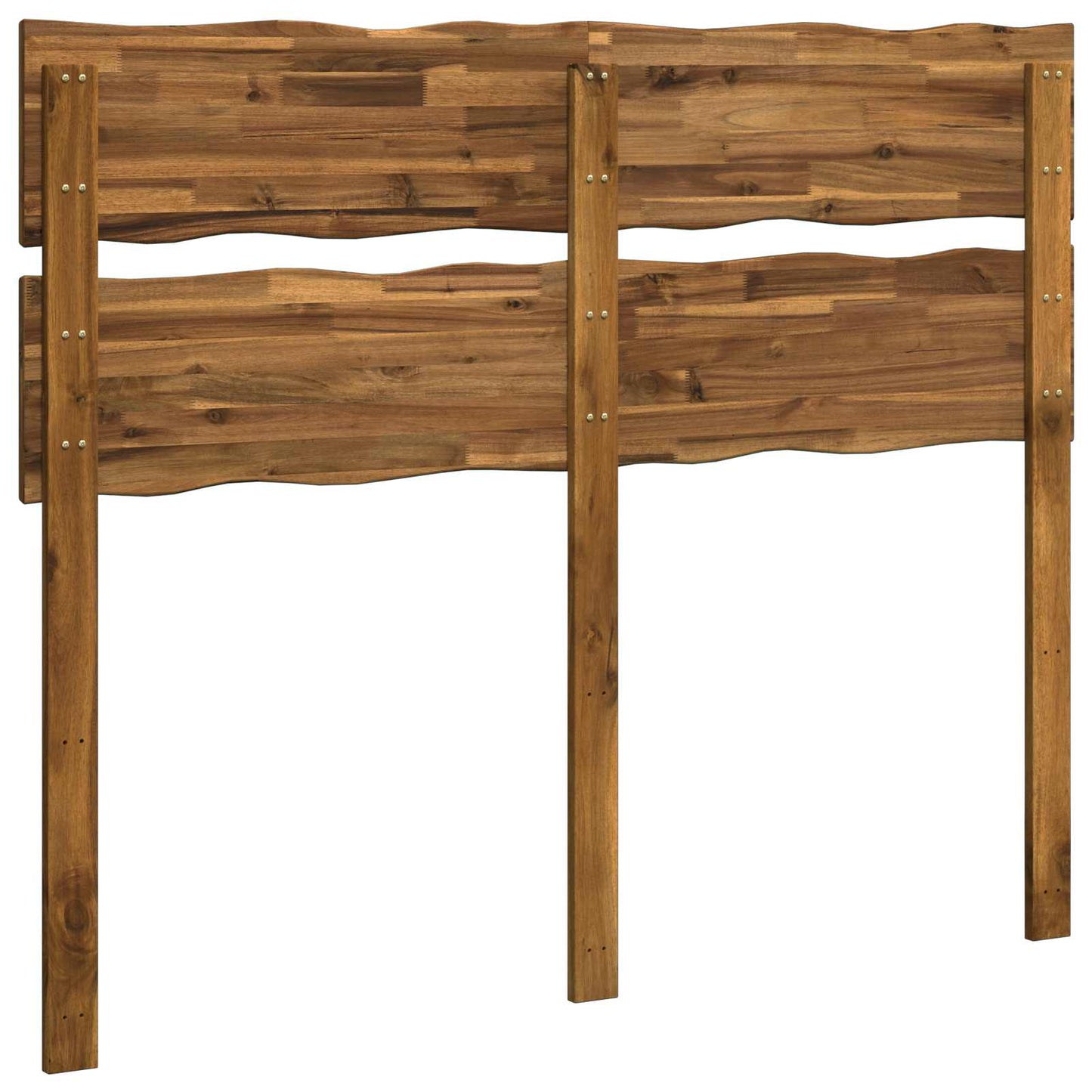 Live Edge Headboard ROSTOCK Natural 150 cm Solid Acacia Wood