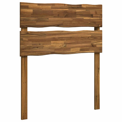 Live Edge Headboard ROSTOCK Natural 75 cm Solid Acacia Wood